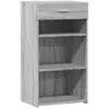 vidaXL Buffet sonoma gris 50x42,5x93 cm bois d'ingénierie