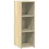 vidaXL Buffet chêne sonoma 30x41x93 cm bois d'ingénierie