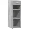 vidaXL Buffet sonoma gris 30x42,5x93 cm bois d'ingénierie