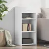 vidaXL Buffet blanc 40x42,5x93 cm bois d'ingénierie