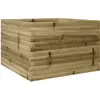vidaXL Jardinière 70x70x45,5 cm bois de pin imprégné