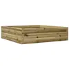vidaXL Jardinière 90x90x23 cm bois de pin imprégné