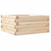 vidaXL Jardinière 50x50x23 cm bois de pin massif
