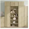 vidaXL Buffet haut chêne sonoma 70x41x185 cm bois d'ingénierie