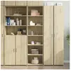 vidaXL Buffet haut chêne sonoma 50x41x185 cm bois d'ingénierie