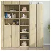 vidaXL Buffet haut chêne sonoma 40x41x185 cm bois d'ingénierie