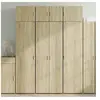vidaXL Buffet haut chêne sonoma 70x42,5x185 cm bois d'ingénierie