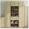 vidaXL Buffet haut chêne sonoma 70x42,5x185 cm bois d'ingénierie