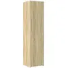 vidaXL Buffet haut chêne sonoma 50x42,5x185 cm bois d'ingénierie