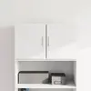 vidaXL Armoire murale blanc 70x42,5x40 cm bois d'ingénierie