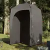vidaXL Tente de douche marron imperméable