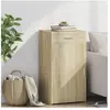 vidaXL Buffet chêne sonoma 50x42,5x93 cm bois d'ingénierie