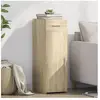 vidaXL Buffet chêne sonoma 30x42,5x93 cm bois d'ingénierie