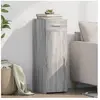 vidaXL Buffet sonoma gris 30x42,5x93 cm bois d'ingénierie