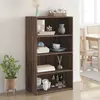 vidaXL Buffet haut chêne marron 70x41x124 cm bois d'ingénierie