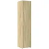 vidaXL Buffet haut chêne sonoma 40x42,5x185 cm bois d'ingénierie