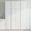 vidaXL Buffet haut blanc 80x42,5x249 cm bois d'ingénierie