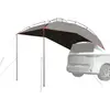 Vidaxl tente de voiture gris et orange imperméable