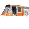 Vidaxl tente de voiture gris et orange imperméable