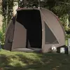 VIDAXL Tente de pêche marron imperméable