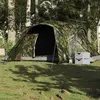 Vidaxl tente familiale à dôme 6 personnes camouflage imperméable