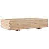 vidaXL Jardinière 110x60x26,5 cm bois de pin massif