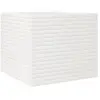 vidaXL Jardinière blanc 80x80x68,5 cm bois de pin massif