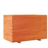 vidaXL Jardinière cire marron 110x60x72 cm bois de pin massif