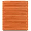 vidaXL Jardinière cire marron 90x60x72,5 cm bois de pin massif