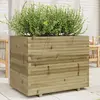 vidaXL Jardinière 90x60x72,5 cm bois de pin imprégné