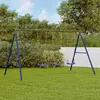 vidaXL Ensemble de balançoire d'extérieur avec balançoires et trapèze