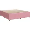 VidaXL Cadre de lit sans matelas rose 180x200 cm velours 3285029