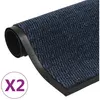 vidaXL Cadre de lit Gris foncé 140x190 cm Velours