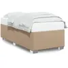 vidaXL Cadre de lit Cappuccino 100x200 cm Similicuir