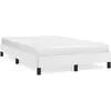 vidaXL Cadre de lit blanc 120x190 cm similicuir
