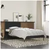 vidaXL Vidaxl Cadre De Lit Sans Matelas Noir 90x200 Cm
