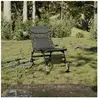 vidaXL Chaise de pêche avec pieds à boue réglables pliable camouflage