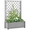 vidaXL Ensemble à manger de jardin et coussins 11 pcs mélange beige
