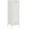 vidaXL Buffet haut blanc 36x39x113 cm acier