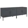 vidaXL Meubles TV 2 pcs anthracite 68x39x50,5 cm acier