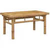 vidaXL Table basse 70x40x35 cm bambou
