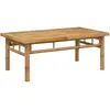 vidaXL Table basse 90x50x35 cm bambou