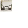 vidaXL Ensemble à manger de jardin 3 pcs et coussins marron poly rotin