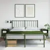 vidaXL Tables de chevet 2 pcs vert olive 36x39x50,5 cm