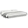 vidaXL Cadre de lit sonoma gris 180x200 cm bois d'ingénierie