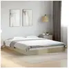 vidaXL Cadre de lit chêne sonoma 160x200 cm bois d'ingénierie