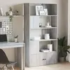 vidaXL Bibliothèque sonoma gris 100x36x189 cm bois d'ingénierie
