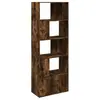 vidaXL Bibliothèque chêne fumé 70x36x189 cm bois d'ingénierie