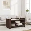 vidaXL Table basse chêne marron 100x50x50 cm bois d'ingénierie
