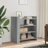 vidaXL Buffet sonoma gris 73,5x35x75 cm bois d'ingénierie
